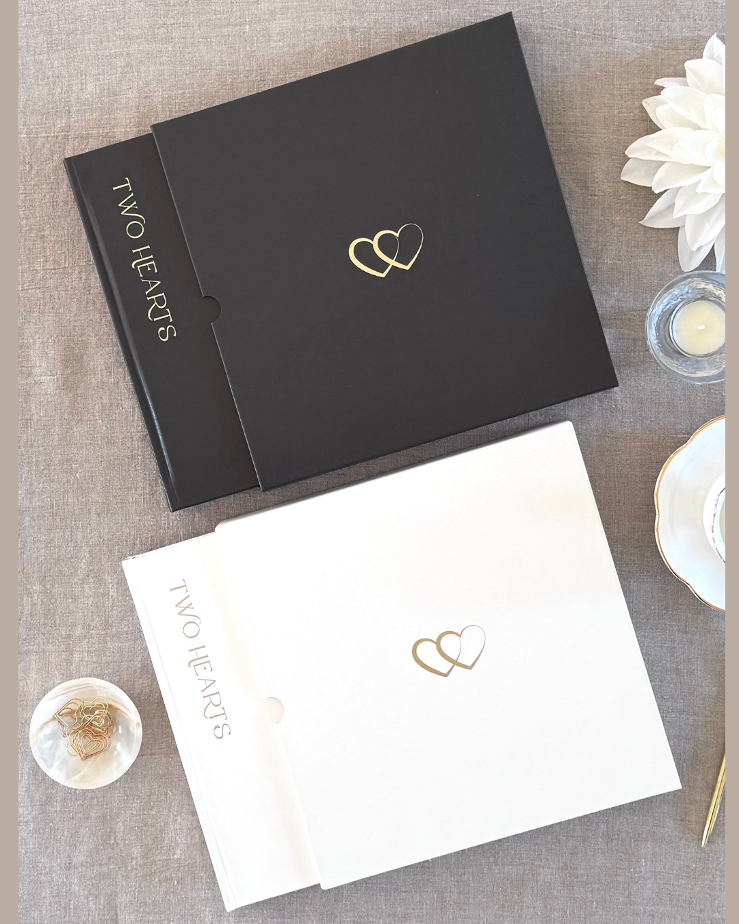 Annay & Co. Couples Journal Two Hearts - A Love Story
