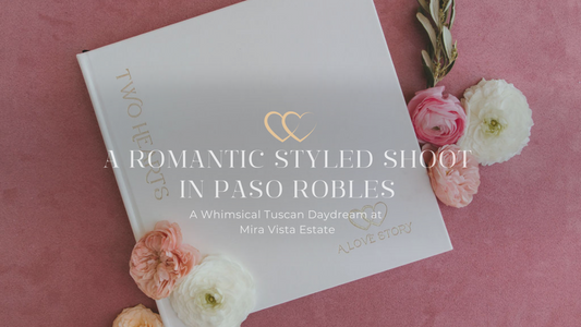 Two Hearts - A Love Story style shoot in Paso Robles, California